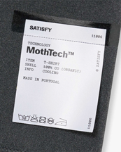 Satisfy MothTech T-Shirt Aged Black SAB