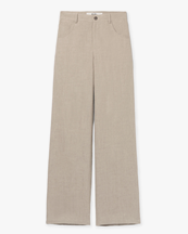 Séfr Arno Trouser Beige Concrete Linen