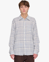 Palmes Wrinkle Shirt Sky Blue