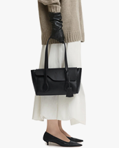 ATP Atelier Valfurva Mid Heel Pump Black