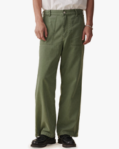 JEANERICA Genua Worker Chino Chevron Green