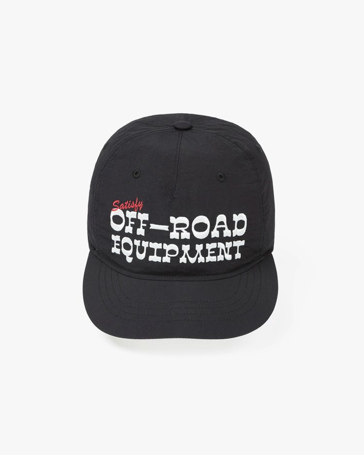 Satisfy FliteSilk 5 Panel Pinch Cap Off-Road Black