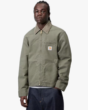 Carhartt WIP Detroit Jacket Leaf/Leaf Stone Canvas