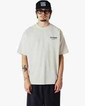 Woodbird Baine Wok Tee Off White