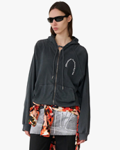 Stockholm Surfboard Club Petite Hoodie Black