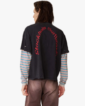 Stockholm Surfboard Club Layer Box Tee Longsleeve Black/Stripe