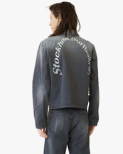 Stockholm Surfboard Club Phil Cotton Logo Jacket Black