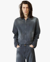 Stockholm Surfboard Club Phil Cotton Logo Jacket Black