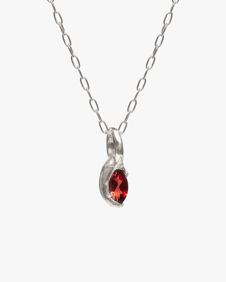 Simuero Enero Necklace Silver