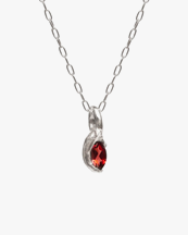 Simuero Enero Necklace Silver