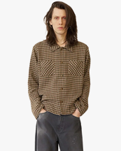Stockholm Surfboard Club Club Overshirt Green Check