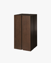 Ferm Living Parcel Pedestal 60 Cm Dark Stained Oak