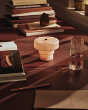 Ferm Living Ripple Portable Lamp Pale Rose