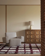 Layered Evelina Kroon Shaggy Rug Arbor