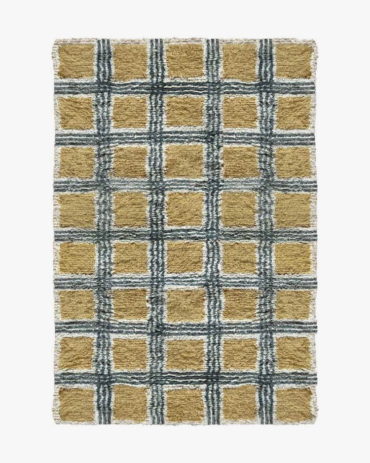 Layered Evelina Kroon Shaggy Rug Pergola