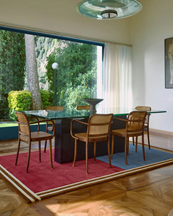 Layered Gio Wool Rug Doppio Rossa