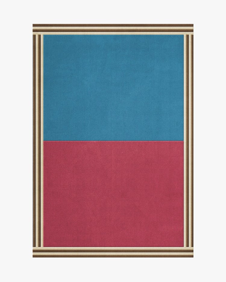 Layered Gio Wool Rug Doppio Rossa