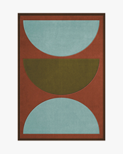 Layered Gio Wool Rug Coppa Canella
