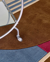 Layered Gio Wool Rug Mezza Confetto