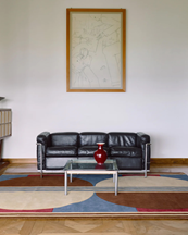 Layered Gio Wool Rug Mezza Confetto