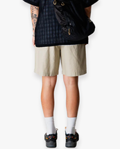 Woodbird Bommy Linen Shorts Stone