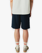 Woodbird Bommy Linen Shorts Navy