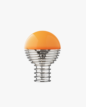 Verpan Wire Portable Lamp Orange