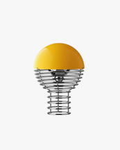 Verpan Wire Portable Lamp Yellow