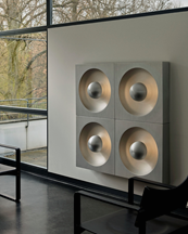 Verpan Spiegel Wall/Ceiling Lamp Brushed Aluminium