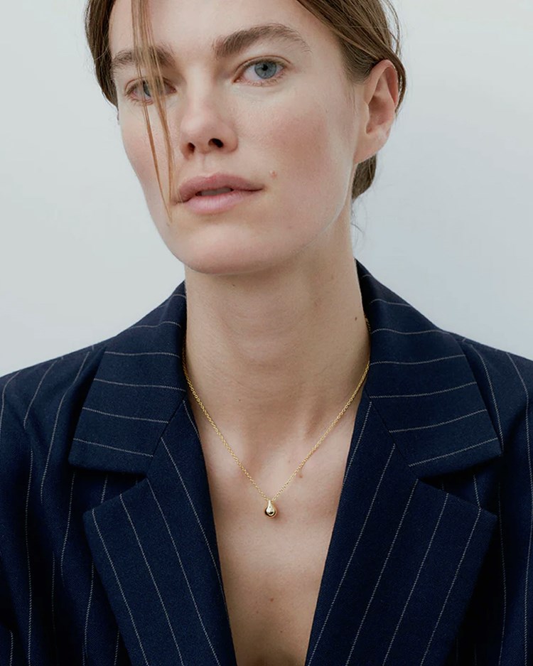 Ragbag Datura Necklace Gold - Vallgatan 12