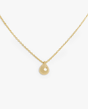 Ragbag Datura Necklace Gold