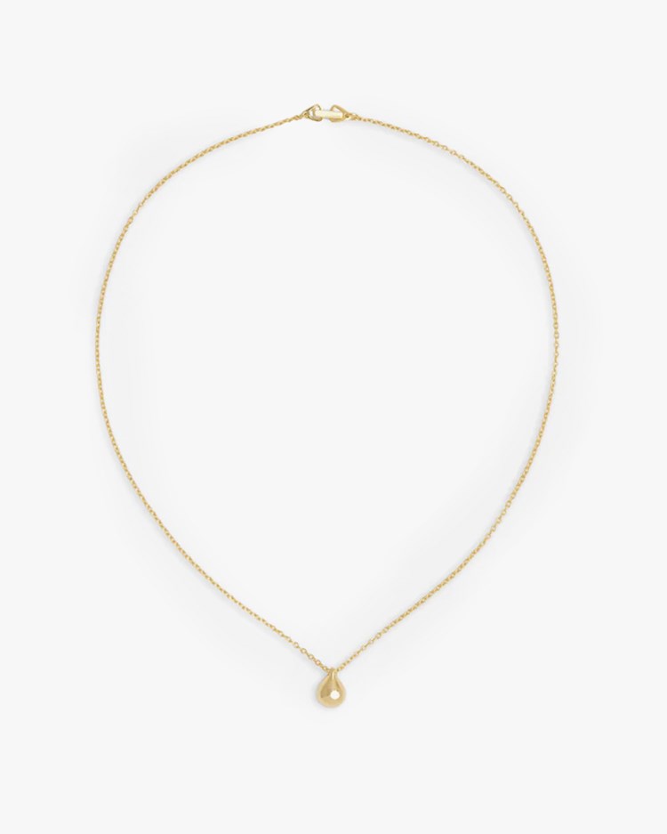 Ragbag Datura Necklace Gold