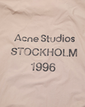 Acne Studios Stamp Logo Zipper Jacket Mushroom Beige