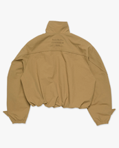 Acne Studios Nylon Logo Jacket Dark Khaki