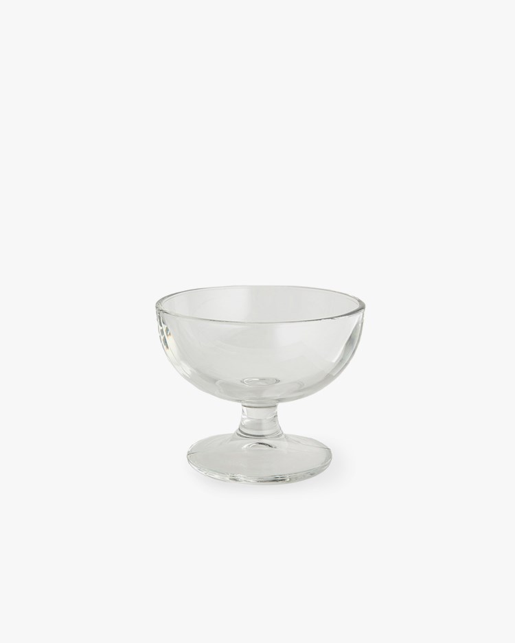Hay Glass Dessert Bowl Clear