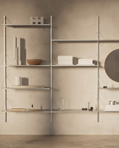 Frama Shelf Library H1852 Triple Section Stainless Steel