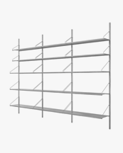 Frama Shelf Library H1852 Triple Section Stainless Steel