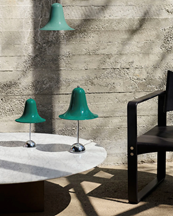 Verpan Pantop Table Lamp Ø23 Dark Teal