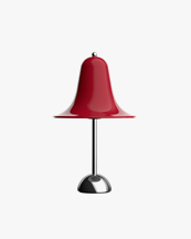 Verpan Pantop Table Lamp Ø23 Cherry Red