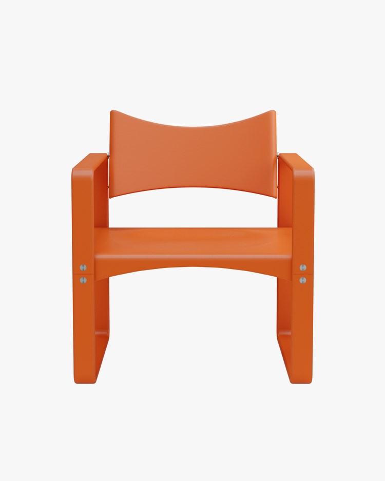 Verpan Series 270 F Armchair Orange