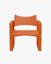 Verpan Series 270 F Armchair Orange