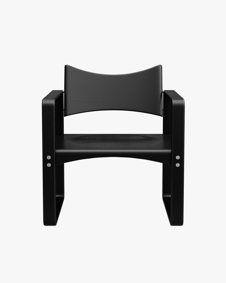 Verpan Series 270 F Armchair Black