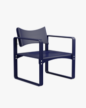 Verpan Series 270 F Armchair Blue