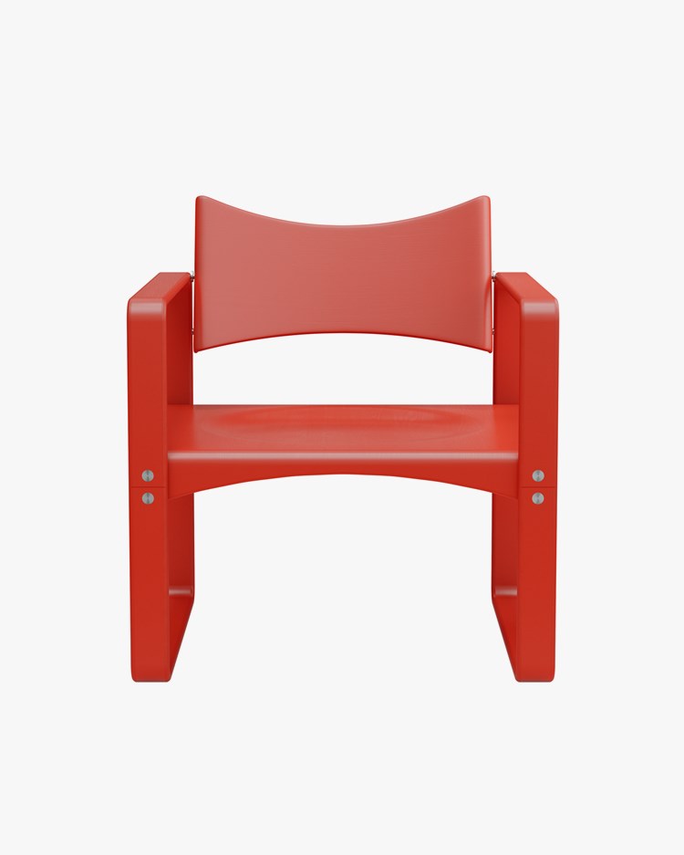 Verpan Series 270 F Armchair Red