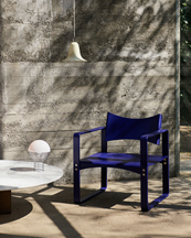 Verpan Series 270 F Armchair Blue