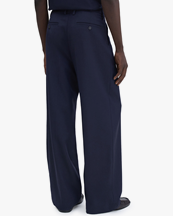 Filippa K Milo Trousers Navy