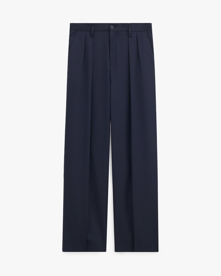 Filippa K Milo Trousers Navy