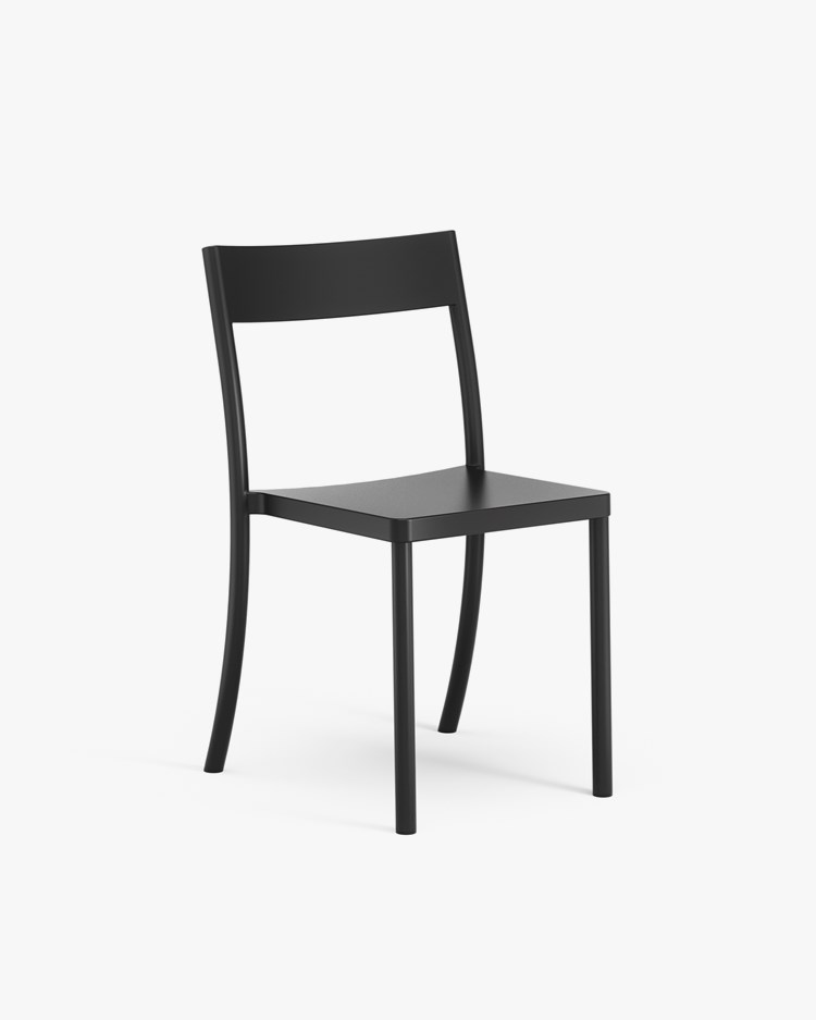 Bebo Objects A-Stack Chair Jet Black