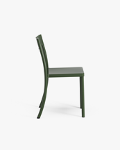 Bebo Objects A-Stack Chair Chrome Green