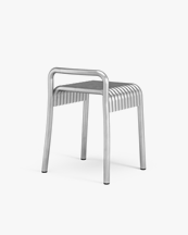 Bebo Objects Kane Low Stool Aluminium